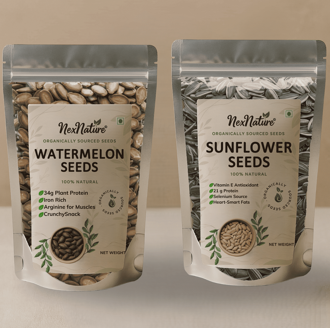 Sunflower Seeds + Watermelon Seeds combo