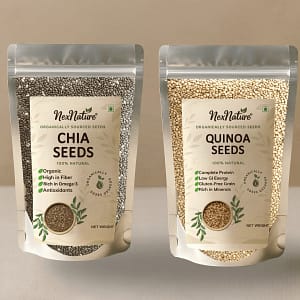 Quinoa Seeds and Chia Seeds combo