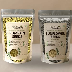 Pumpkin Seeds and Sunflower Seeds Combo