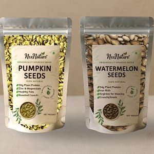 Pumpkin seeds and Watermelon seeds