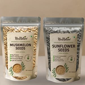Sunflower Seeds and Muskmelon Seeds